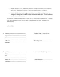 Gst Rented Document Rent Agreement For GST Registration