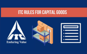 ITC on capital goods