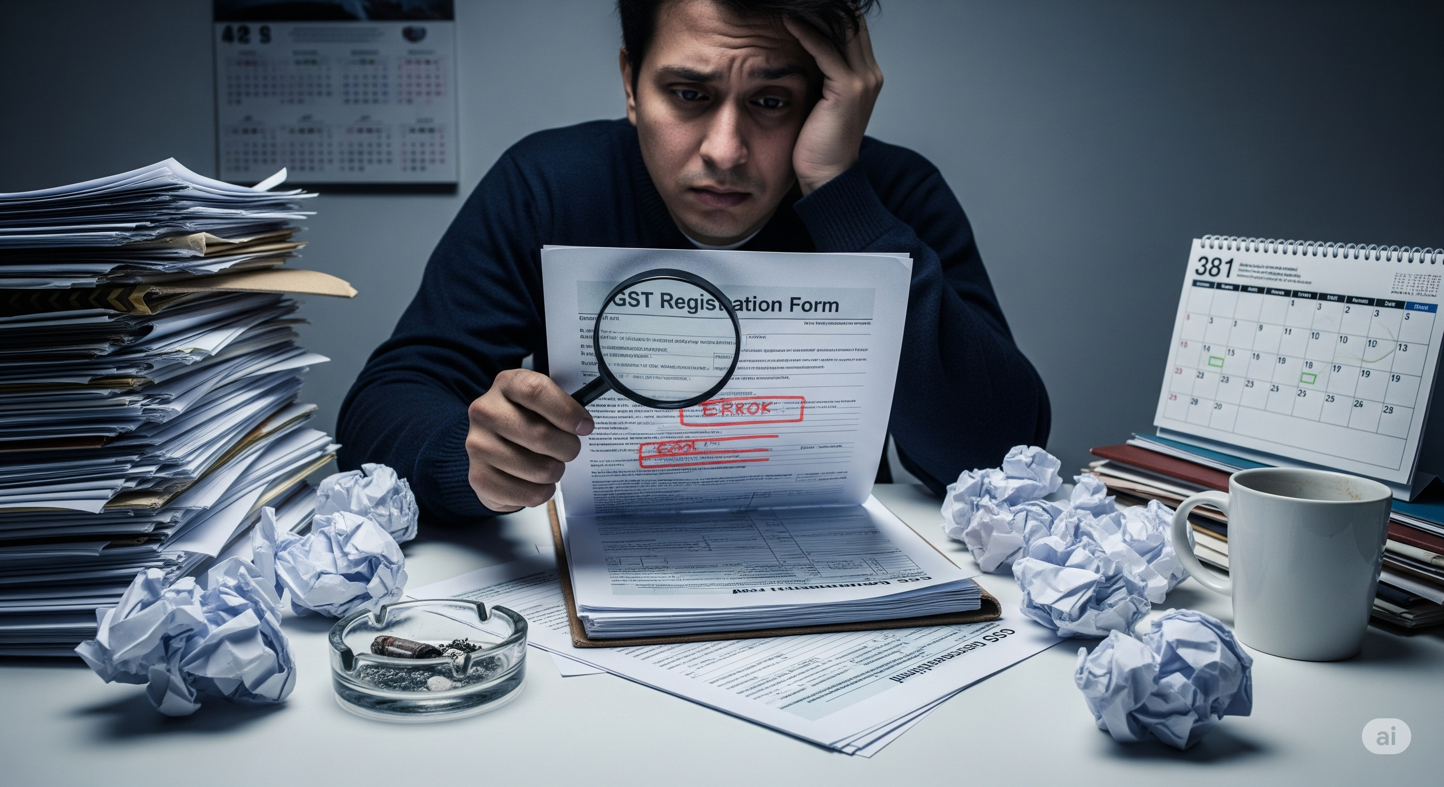 gst registration mistakes