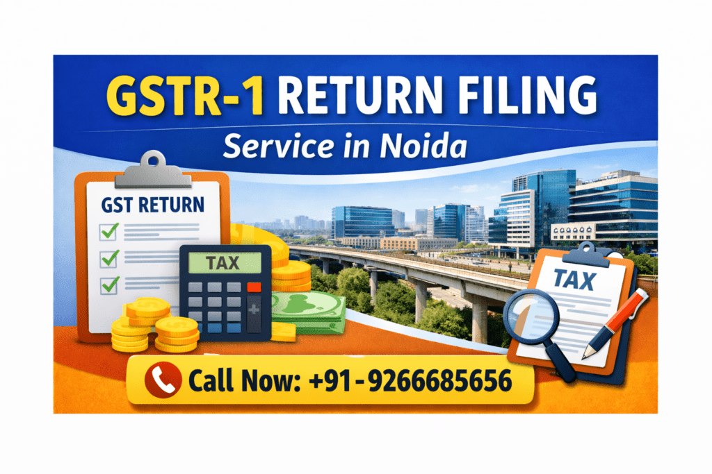 GSTR-1 filing in noida