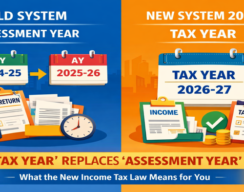 Tax Year Replaces Assessment Year