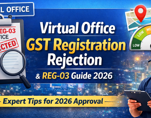 Virtual Office GST Registration Gets Rejected