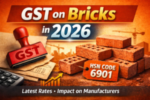 gst on bricks