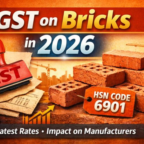 gst on bricks