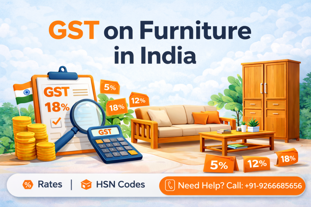 gst on furniture