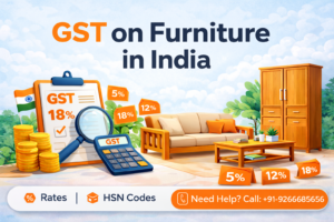 gst on furniture