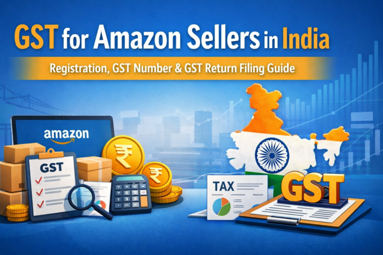 GST For Amazon Sellers 2026 – Registration, GST Number & Return Filing