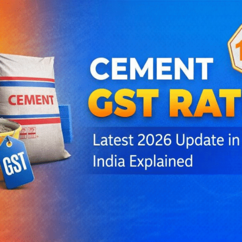 cement gst rate