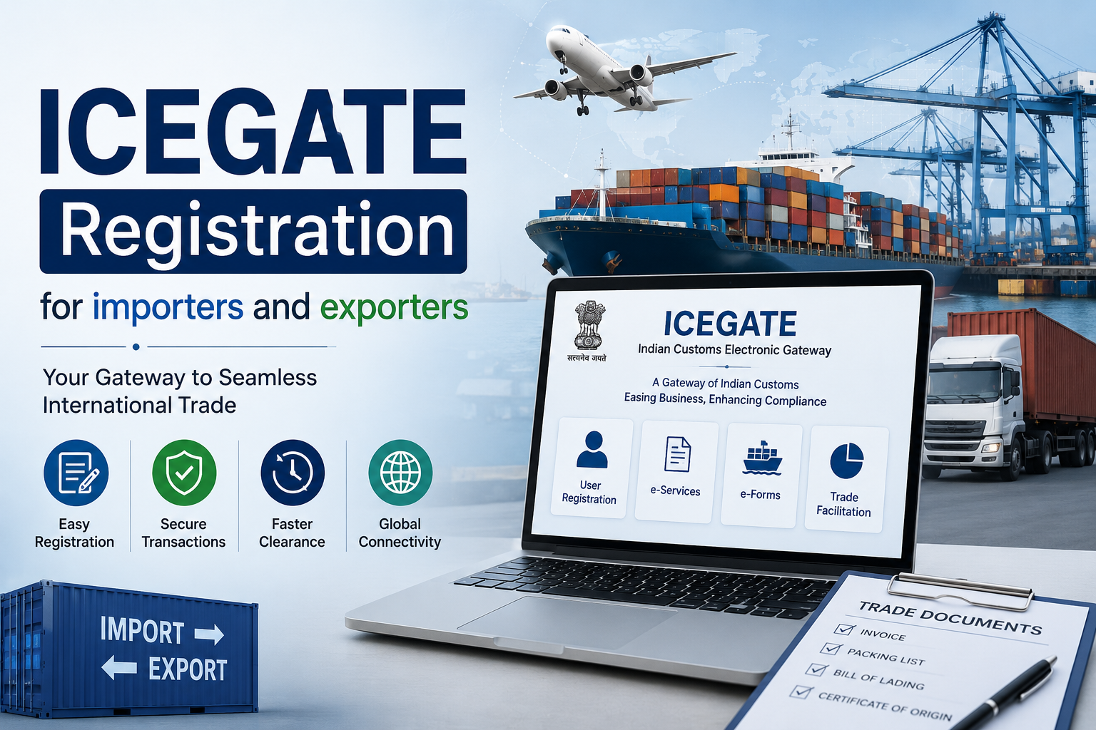 ICEGATE Registration For Importers And Exporters 2026 | CharteredHelp
