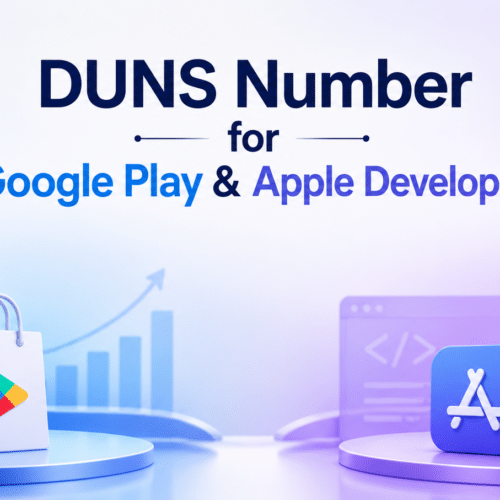 DUNS Number for Google Play & Apple Developer